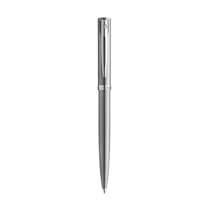 Stylo bille Waterman® Allure Impression Acier CT - Acier inoxydable avec finition palladium - Pointe moyenne - Avec une recharge d'encre bleue