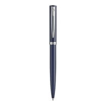 Stylo bille Waterman® Allure Impression Bleu CT - Laque bleue avec finition palladium - Pointe moyenne - Avec une recharge d'encre bleue