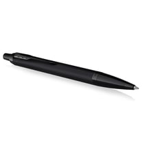 Stylo bille Parker® IM Achromatique Noir Mat BT - Finition noir mat - Pointe moyenne - Avec une recharge d'encre bleue