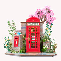 Maquette DIY Book Nook 116 pièces - Blossom Book Booth - Rolife