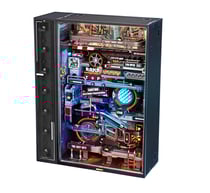 Maquette DIY Book Nook 130 pièces - The Last City Marble Run - Rokr