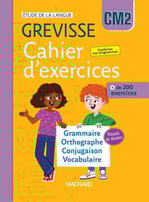 Cahier d'exercices Grevisse CM2 (2026)