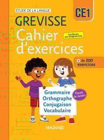 Cahier d'exercices Grevisse CE1 (2026)
