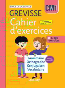 Cahier d'exercices Grevisse CM1 (2026)