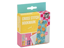 Kit point de croix Craft Id - Marque page citron - 4,5 x 14 cm