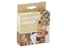 Kit point de croix Craft Id - Marque-page café - 4,5 x 14 cm