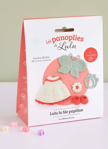 Kit crochet Les Editions de Saxe - Panoplie Lulu la fée papillon