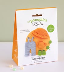 Kit crochet Les Editions de Saxe - Panoplie Lulu au jardin