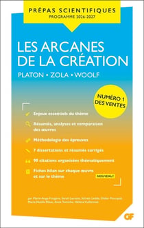 Les arcanes de la création : Prépas scientifiques 2026-2027