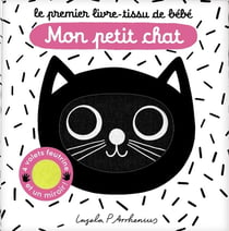 Le premier livre tissu de bébé : Mon petit chat
