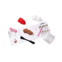 Kit créatif crochet - Suspension tasse de chocolat chaud - Créalia