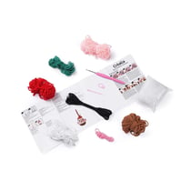 Kit créatif crochet - Suspension cupcake de Noël - Créalia
