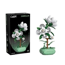 Fleur décorative à assembler CaDA Creative - Camélia - 301pcs