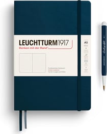 Carnet Leuchtturm 1917 - Deep sea - A5 14,5 x 21 cm - 251 pages pointillées