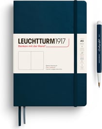Carnet Leuchtturm 1917 - Deep sea - A5 14,5 x 21 cm - 251 pages unies