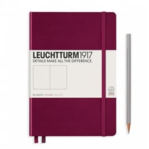 Carnet de notes Leuchtturm1917 A5 couverture rigide - pages blanches - rouge