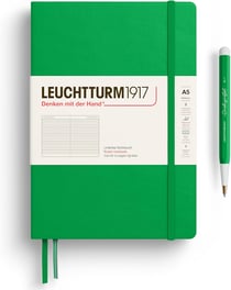 Carnet Leuchtturm 1917 - Spring leaf - A5 14,5 x 21 cm - 251 pages lignées