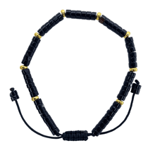 Bracelet perles Encenstone - Heishi - Onyx noir