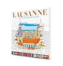 Cahier de coloriage Lausanne