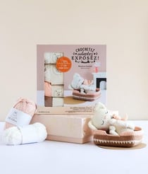 Crochetez, adoptez, exposez ! Un coffret astucieux 2-en-1 : Poppy le bristish et son cadre déco !