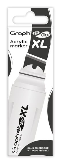 Marqueur acrylique pointe large - Graph'IT - Noir 9909 - GO XL
