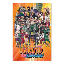 Poster Grupo Erik - Naruto Shippuden - personnages