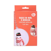 Boule de Noël à modeler - Créalia