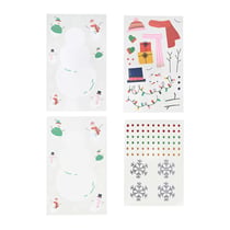STICKERS BONHOMME DE NEIGE A PERSONNALISER
