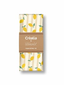 Coupon bague Domotex - Jaune écru - 2 mètres