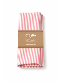 Coupon bague Domotex - Blanc et Corail - 2 mètres