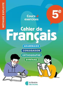 Méthode explicite : Cahier de français : 5e (édition 2026)
