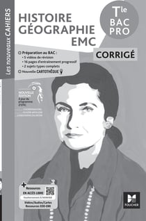 Les nouveaux cahiers : Histoire-Géographie-EMC - Terminale Bac Pro - Corrigé (édition 2026)