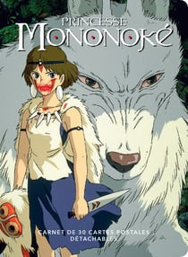 Ghibli : 30 cartes postales Mononoké