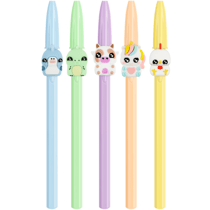 Stylo bille BIC - Cristal pastel - personnages - pointe moyenne - modèles assortis - vendu à l'unité