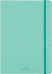 Carnet Oberthur - menthe- A5 14,8 x 21 cm - 200 pages pointillées