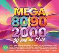 Mega 80 90 2000 - 30 ans de Hits
