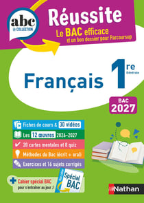 ABC du bac réussite : Français - 1re (édition 2027)