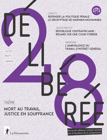 Revue délibérée n.28 : Santé/Souffrance au travail