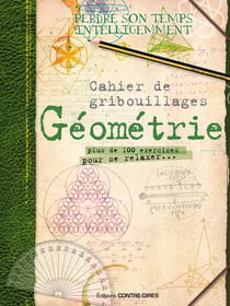 Cahier de gribouillages géométrie