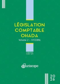 Législation comptable ohada volume 2 : Sycebnl