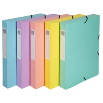 Boîte de classement Exacompta - A4 21 x 29,7 cm - Couleurs assorties - vendu à l'unité