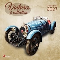 Calendrier Voitures de collection (édition 2027)