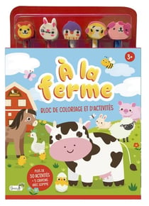 À la ferme - Bloc de coloriage et d'activités