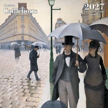 Calendrier 2027 Editions du Désastre - Caillebotte - 30 x 30 cm