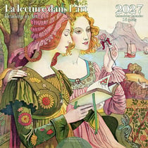 Calendrier 2027 Editions du Désastre - Lecture dans l'art - 30 x 30 cm