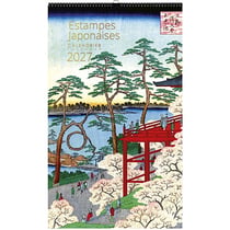 Calendrier 2027 Editions du Désastre - Estampes japonaises - 29 x 49 cm