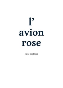 L'avion rose