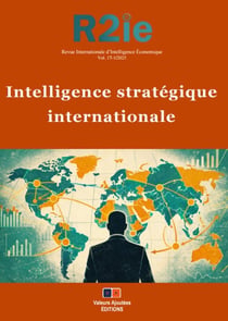 Revue internationale d'intelligence économique n.17/1 : Intelligence stratégique internationale