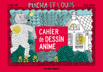 Macha et l'ours : Cahier de dessin animé