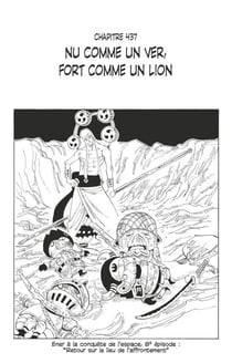 One Piece édition originale - Chapitre 437 - Nu comme un ver, fort comme un lion